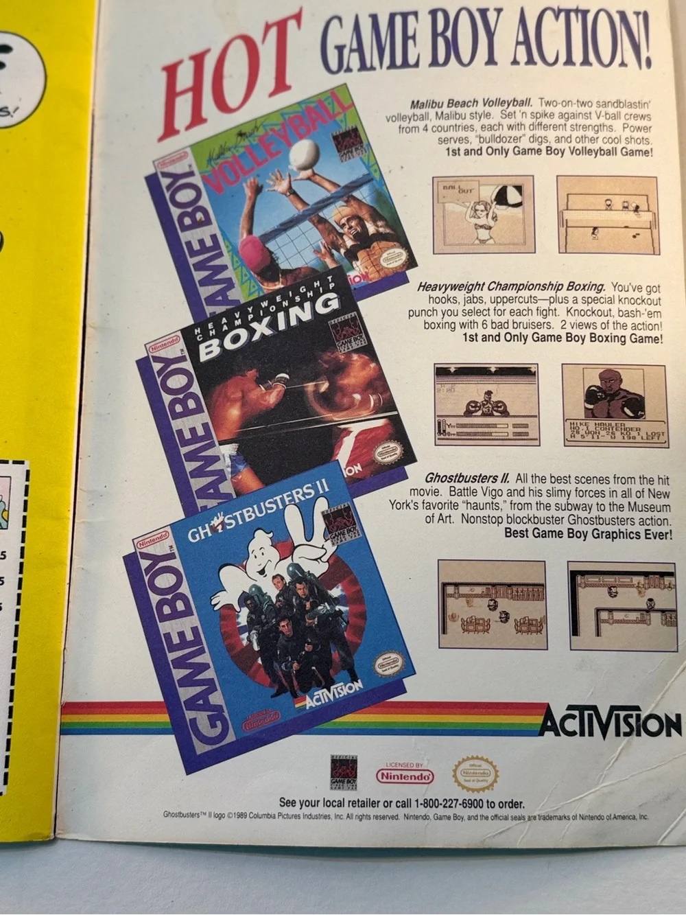 Game Boy Valiant Vol. 1 No. 1 (1990) Nintendo Comics System
